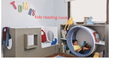 kids reading nook