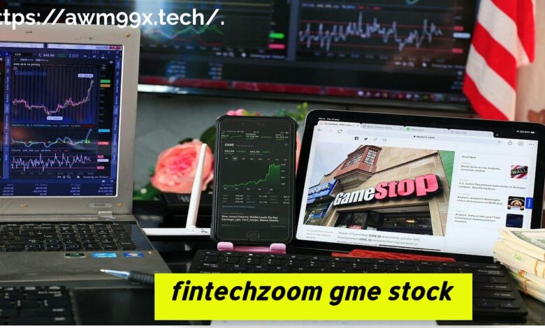 fintechzoom gme stock